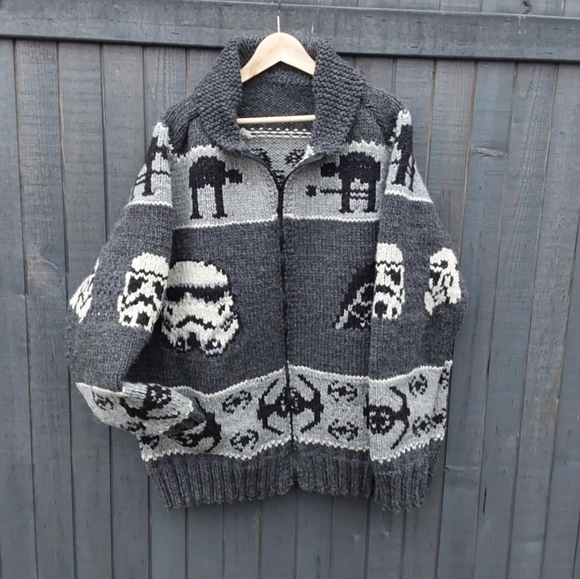 ACCEPTING CUSTOM ORDERS FOR XMAS! Star Wars Custom Wool sweater - Picture 7 of 12
